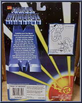 Scorpion from Marvel Universe - 5" Scale - Series  1 manufactured by Toy Biz [Back]