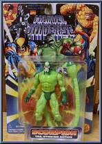 Scorpion from Marvel Universe - 5" Scale - Series  1 manufactured by Toy Biz [Front]