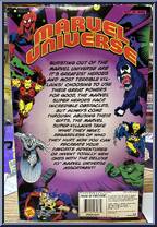Spider-Man from Marvel Universe - Flying Heroes manufactured by Toy Biz [Back]