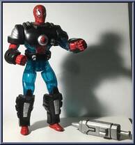 Spider-Man (War Armor) from Marvel Universe - 10" Scale - Series 13 manufactured by Toy Biz [Loose]