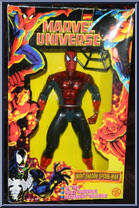 Spider-Man (Night Shadow) from Marvel Universe - 10" Scale - Series 12 manufactured by Toy Biz [Front]