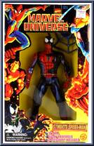 Spider-Man (Symbiote) from Marvel Universe - 10" Scale - Series  5 manufactured by Toy Biz [Front]