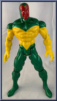 Vision from Marvel Universe - 10" Scale - Series 10 manufactured by Toy Biz [Loose]