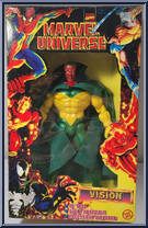 Vision from Marvel Universe - 10" Scale - Series 10 manufactured by Toy Biz [Front]