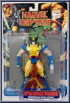 Wolverine (Battle Ravaged) from Marvel Universe - 5" Scale - Series 12 manufactured by Toy Biz [Front]