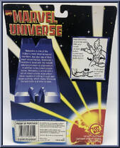 Wolverine (Classic) from Marvel Universe - 5" Scale - Series  5 manufactured by Toy Biz [Back]