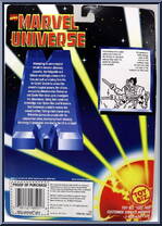 Wolverine (Spy) from Marvel Universe - 5" Scale - Series  6 manufactured by Toy Biz [Back]