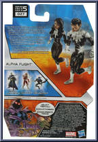 Aurora (Alpha Flight) from Marvel Universe - Fury Files - Wave 24 manufactured by Hasbro [Back]