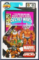 Bulldozer / Thing from Marvel Universe - Fury Files - Comic Packs - Secret Wars manufactured by Hasbro [Front]