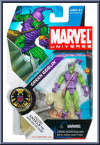 Green Goblin from Marvel Universe - Fury Files - Wave  2 manufactured by Hasbro [Front]
