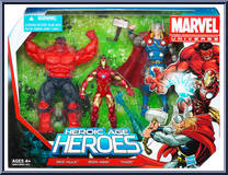 Heroic Age Heroes from Marvel Universe - Fury Files - Box Sets manufactured by Hasbro [Front]