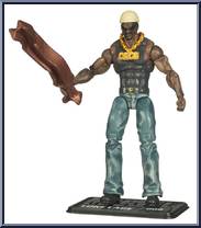 Luke Cage (Modern) from Marvel Universe - Fury Files - Wave  7 manufactured by Hasbro [Loose]