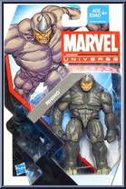 Rhino from Marvel Universe - Fury Files - Wave 22 manufactured by Hasbro [Front]