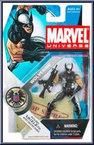 Wolverine from Marvel Universe - Fury Files - Wave  1 manufactured by Hasbro [Front]