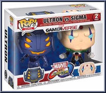 Ultron (Purple) vs Sigma from Marvel vs Capcom - Pop! Sets manufactured by Funko [Front]
