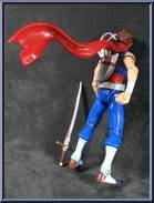 Spider-Man vs. Strider from Marvel vs Capcom - Basic Series manufactured by Toy Biz [Strider]