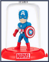 Captain America from Marvel - Domez - Marvel 80 Years manufactured by Zag Toys [Loose]