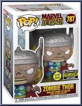 Zombie Thor (Glows in the Dark) from Marvel Zombies - Pop! Vinyl Figures manufactured by Funko [Front]