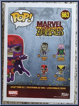 Zombie Magneto from Marvel Zombies - Pop! Vinyl Figures manufactured by Funko [Back]