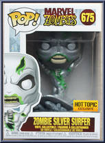 Zombie Silver Surfer from Marvel Zombies - Pop! Vinyl Figures manufactured by Funko [Front]