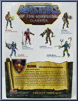 Flogg (Space Mutants) from Masters of the Universe - Classics - Basic Series manufactured by Mattel [Back]