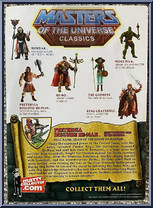 He-Man (Preternia Disguise) from Masters of the Universe - Classics - Basic Series manufactured by Mattel [Back]