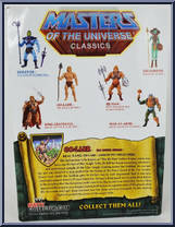 Oo-Larr from Masters of the Universe - Classics - Basic Series manufactured by Mattel [Back]