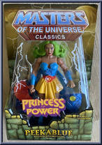 Peekablue (Princess of Power) from Masters of the Universe - Classics - Basic Series manufactured by Mattel [Front]