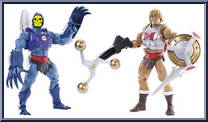 Skeletor (Terror Claws) / He-Man (Flying Fists) from Masters of the Universe - Classics - Multi-Packs manufactured by Mattel [Loose]