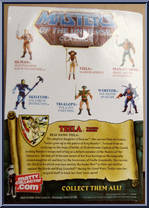 Teela from Masters of the Universe - Classics - Basic Series manufactured by Mattel [Back]