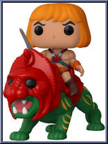 He-Man on Battle Cat Action Figure
