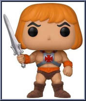 He-Man (Flocked) from Masters of the Universe - Pop! Vinyl Figures manufactured by Funko [Loose]