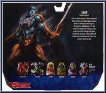 Faker from Masters of the Universe - Masterverse - Revelation - Deluxe manufactured by Mattel [Back]
