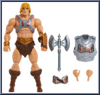 He-Man (Battle Armor) from Masters of the Universe - Masterverse - Revolution manufactured by Mattel [Loose]