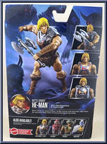 He-Man (Battle Armor) from Masters of the Universe - Masterverse - Revolution manufactured by Mattel [Back]