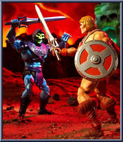 He-Man vs Skeletor from Masters of the Universe - Masterverse - 40th Anniversary manufactured by Mattel [Loose]
