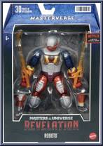 Roboto from Masters of the Universe - Masterverse - Revelation manufactured by Mattel [Front]