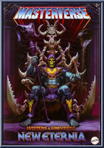 Skeletor and Havoc Throne from Masters of the Universe - Masterverse - New Eternia manufactured by Mattel [Front]