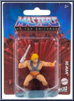 He-Man from Masters of the Universe - Basic Series manufactured by Mattel [Front]