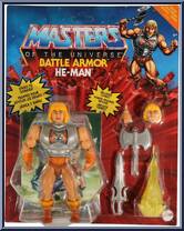 He-Man (Battle Armor) from Masters of the Universe - Origins - Deluxe manufactured by Mattel [Front]