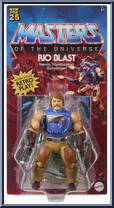 Rio Blast from Masters of the Universe - Origins - Basic Series manufactured by Mattel [Front]