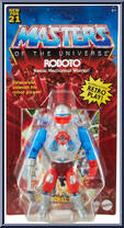 Roboto from Masters of the Universe - Origins - Basic Series manufactured by Mattel [Front]