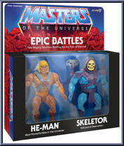 Epic Battles (He-Man / Skeletor) from Masters of the Universe - Vintage Misc manufactured by Super7 [Front]