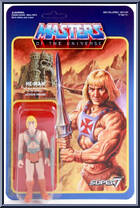 He-Man from Masters of the Universe - Basic Series manufactured by Super7 [Front]