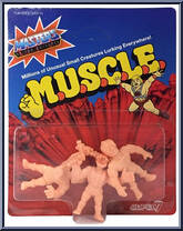 He-Man / Kobra Khan / Stratos from Masters of the Universe - M.U.S.C.L.E. manufactured by Super7 [Front]