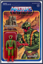 Kobra Khan from Masters of the Universe - Basic Series manufactured by Super7 [Front]