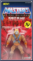 Robot He-Man from Masters of the Universe - Vintage manufactured by Super7 [Front]