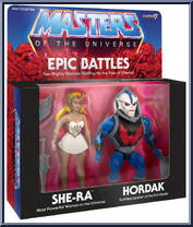Epic Battles (She-Ra / Hordak) from Masters of the Universe - Vintage Misc manufactured by Super7 [Front]