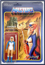 Sorceress from Masters of the Universe - Basic Series manufactured by Super7 [Front]
