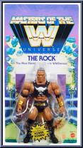 Rock from Masters of the WWE Universe - Wave 3 manufactured by Mattel [Front]